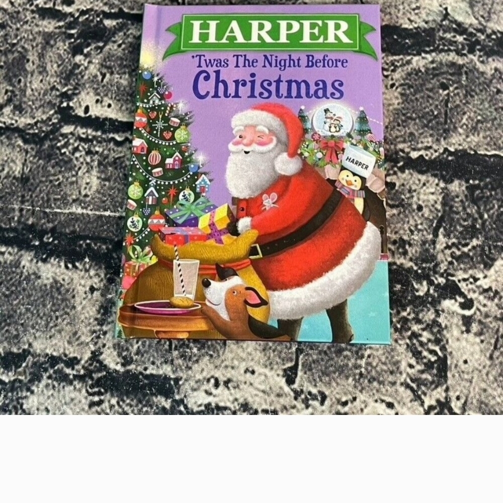 Personalized Twas The Night Before Christmas Book